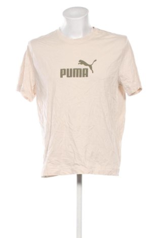 Ανδρικό t-shirt PUMA, Μέγεθος XL, Χρώμα Εκρού, Τιμή 15,99 €