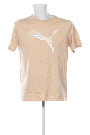 Męski T-shirt PUMA, Rozmiar L, Kolor Beżowy, Cena 72,99 zł