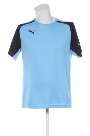 Męski T-shirt PUMA, Rozmiar L, Kolor Niebieski, Cena 72,99 zł