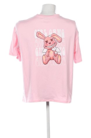 Tricou de bărbați SHEIN, Mărime M, Culoare Roz, Preț 36,49 Lei