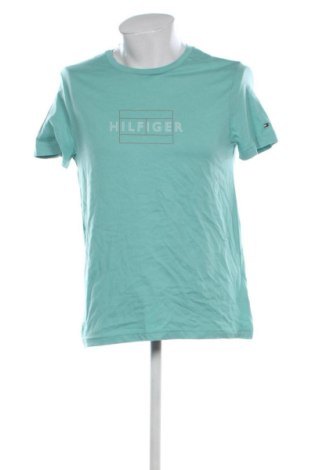 Мъжка тениска Tommy Hilfiger, Размер M, Цвят Зелен, Цена 17,89 €