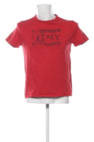 Ανδρικό t-shirt Tommy Hilfiger, Μέγεθος S, Χρώμα Κόκκινο, Τιμή 17,00 €
