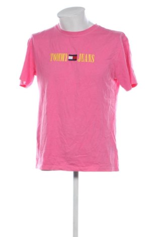 Férfi póló Tommy Jeans, Méret S, Szín Rózsaszín, Ár 8 139 Ft