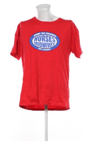 Męski T-shirt Unbranded, Rozmiar XL, Kolor Czerwony, Cena 37,99 zł