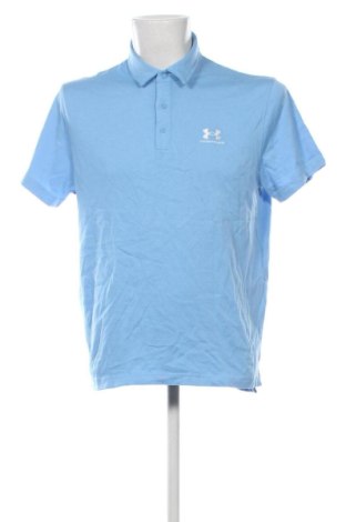 Męski T-shirt Under Armour, Rozmiar L, Kolor Niebieski, Cena 87,99 zł