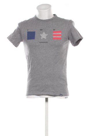 Herren T-Shirt Woolrich, Größe M, Farbe Grau, Preis € 41,99