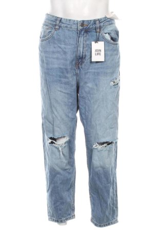 Мъжки дънки Bershka, Размер L, Цвят Син, Цена 18,40 €