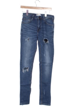 Pánské džíny  Bershka, Velikost S, Barva Modrá, Cena  340,00 Kč