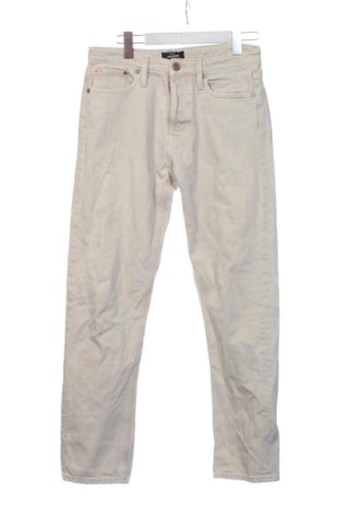 Męskie jeansy Jack & Jones, Rozmiar S, Kolor Beżowy, Cena 39,99 zł