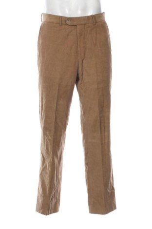 Pantaloni raiați de bărbați Unbranded, Mărime M, Culoare Bej, Preț 123,99 Lei