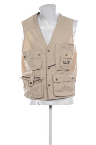 Męska kamizelka Jack Wolfskin, Rozmiar M, Kolor Beżowy, Cena 165,99 zł