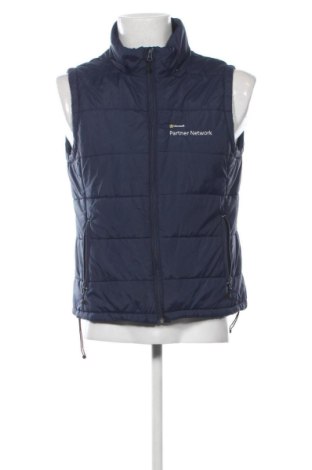 Vestă de bărbați James & Nicholson, Mărime L, Culoare Albastru, Preț 107,00 Lei