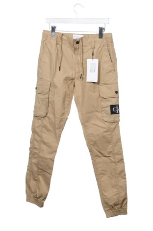 Pánské kalhoty  Calvin Klein Jeans, Velikost S, Barva Béžová, Cena  2 379,00 Kč