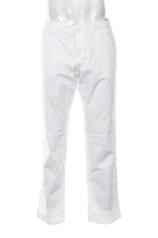 Pantaloni de bărbați Gant, Mărime M, Culoare Alb, Preț 130,33 Lei