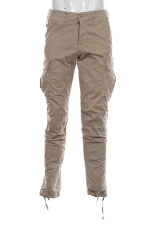 Pantaloni de bărbați Jack & Jones, Mărime M, Culoare Bej, Preț 72,99 Lei