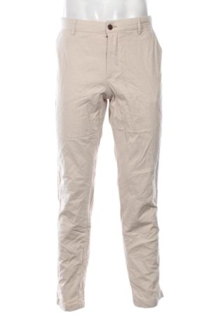 Ανδρικό παντελόνι Jack & Jones, Μέγεθος L, Χρώμα  Μπέζ, Τιμή 60,99 €