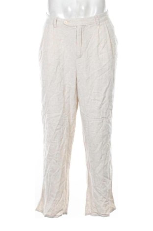 Męskie spodnie Manfinity, Rozmiar L, Kolor Beżowy, Cena 53,99 zł