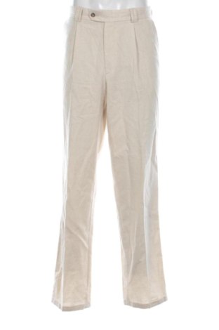 Męskie spodnie Unbranded, Rozmiar L, Kolor ecru, Cena 195,29 zł