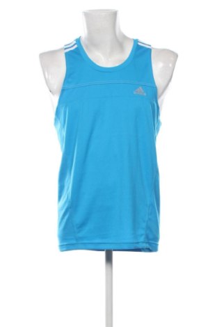 Herren Tanktop Adidas, Größe L, Farbe Blau, Preis € 16,99