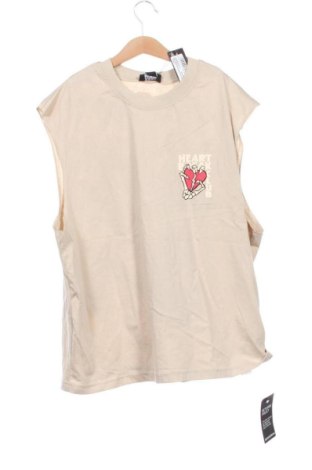 Herren Tanktop Boohoo, Größe L, Farbe Beige, Preis € 12,00