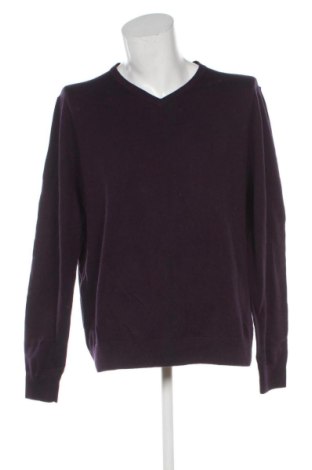 Ανδρικό πουλόβερ Basics, Μέγεθος XXL, Χρώμα Βιολετί, Τιμή 7,99 €