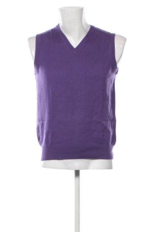 Herrenpullover John Devin, Größe M, Farbe Lila, Preis 23,99 €