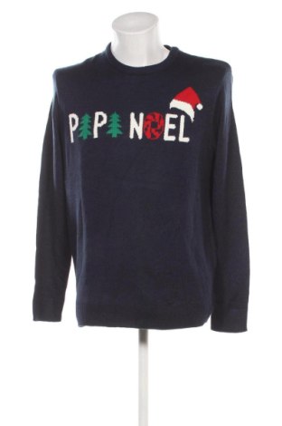 Pánský svetr  Kiabi, Velikost XL, Barva Modrá, Cena  529,00 Kč