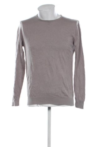 Herrenpullover Piazza Italia, Größe L, Farbe Grau, Preis € 16,99