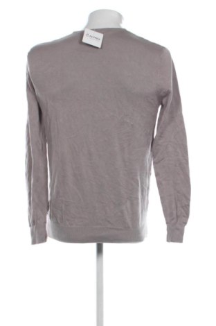 Herrenpullover Piazza Italia, Größe L, Farbe Grau, Preis € 16,99