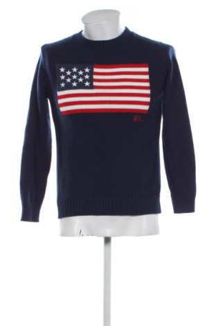 Męski sweter Polo Ralph Lauren, Rozmiar M, Kolor Niebieski, Cena 683,03 zł