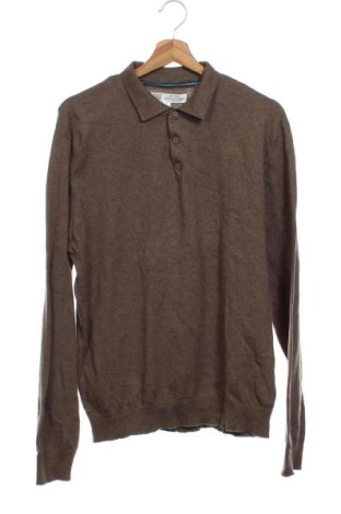 Herrenpullover Rivers, Größe L, Farbe Braun, Preis 9,99 €