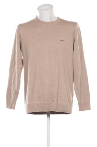 Férfi pulóver S.Oliver, Méret XL, Szín Bézs, Ár 5 959 Ft