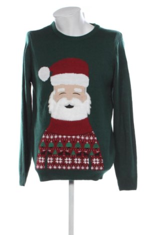 Herrenpullover Sauvage, Größe L, Farbe Grün, Preis 31,99 €
