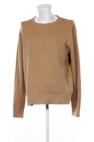 Pulover de bărbați Tommy Hilfiger, Mărime XXL, Culoare Maro, Preț 240,99 Lei