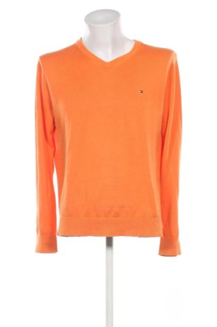 Męski sweter Tommy Hilfiger, Rozmiar L, Kolor Pomarańczowy, Cena 239,99 zł