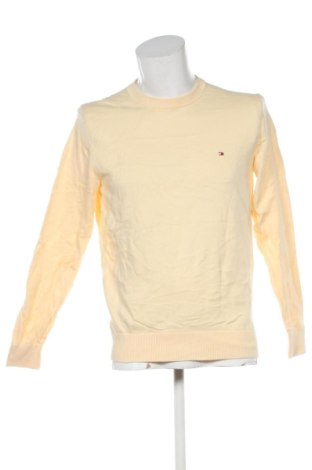 Pulover de bărbați Tommy Hilfiger, Mărime L, Culoare Galben, Preț 281,99 Lei