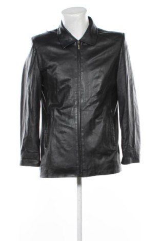 Мъжко кожено яке Cabrini, Размер L, Цвят Черен, Цена 49,59 €