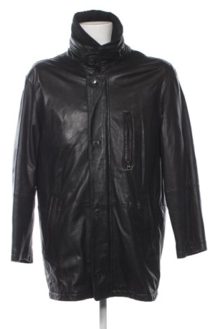 Geacă de piele pentru bărbati Daniel Hechter, Mărime L, Culoare Negru, Preț 865,39 Lei