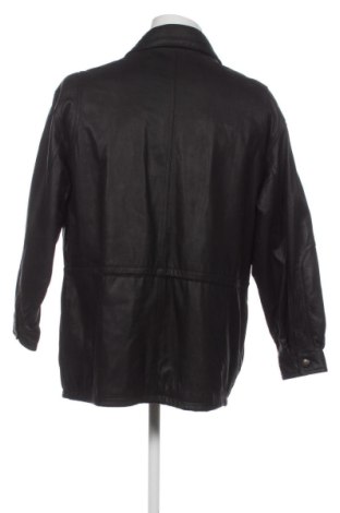 Ανδρικό δερμάτινο μπουφάν Giorgio, Μέγεθος L, Χρώμα Μαύρο, Τιμή 44,99 €