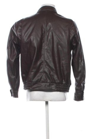 Męska skórzana kurtka H&M Divided, Rozmiar S, Kolor Brązowy, Cena 135,55 zł