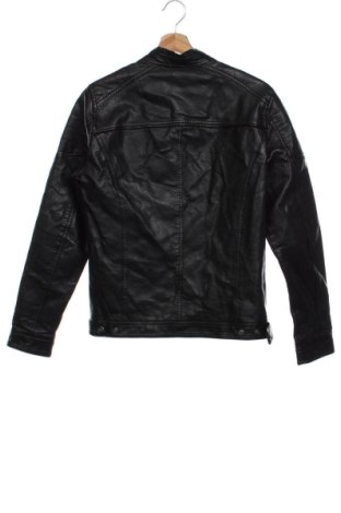 Geacă de piele pentru bărbati Jack & Jones, Mărime XS, Culoare Negru, Preț 373,99 Lei