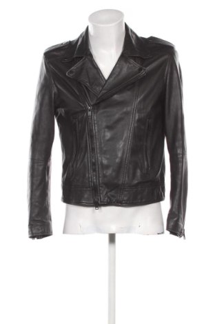 Geacă de piele pentru bărbati Mango, Mărime S, Culoare Negru, Preț 437,91 Lei