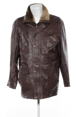 Мъжко кожено яке Molltan, Размер L, Цвят Кафяв, Цена 39,36 €