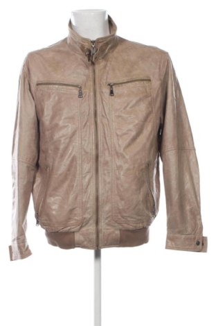 Pánská kožená bunda  Pierre Cardin, Velikost XL, Barva Béžová, Cena  8 867,00 Kč