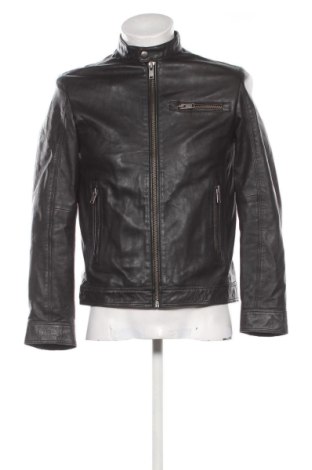 Geacă de piele pentru bărbati Selected Homme, Mărime M, Culoare Negru, Preț 544,99 Lei