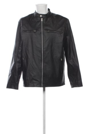 Geacă de piele pentru bărbati Unbranded, Mărime 3XL, Culoare Negru, Preț 130,33 Lei