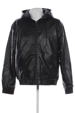 Мъжко кожено яке Unbranded, Размер XL, Цвят Черен, Цена 17,38 €