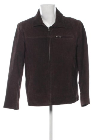 Geacă de piele pentru bărbati Unbranded, Mărime M, Culoare Maro, Preț 283,00 Lei