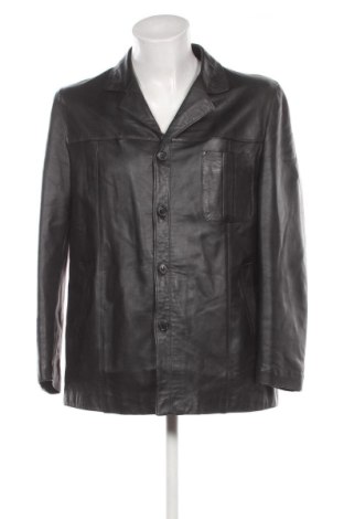Мъжко кожено яке Unbranded, Размер XL, Цвят Черен, Цена 40,90 €