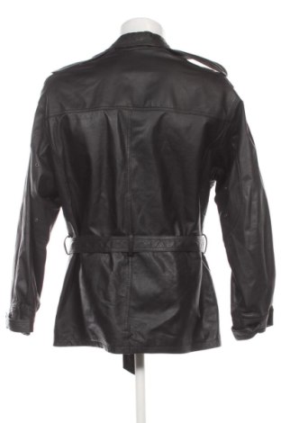 Geacă de piele pentru bărbati Unbranded, Mărime L, Culoare Negru, Preț 271,99 Lei